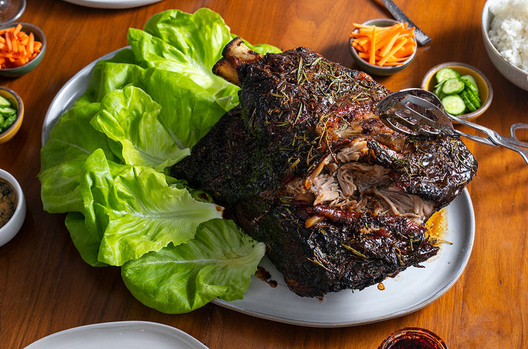 Tingly Honey & Herb Glazed Bo Ssäm