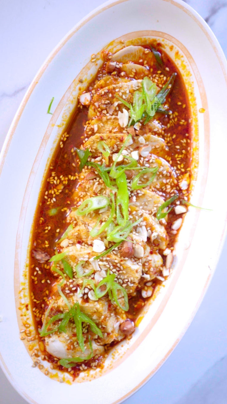 Chili Crunch Saliva Chicken