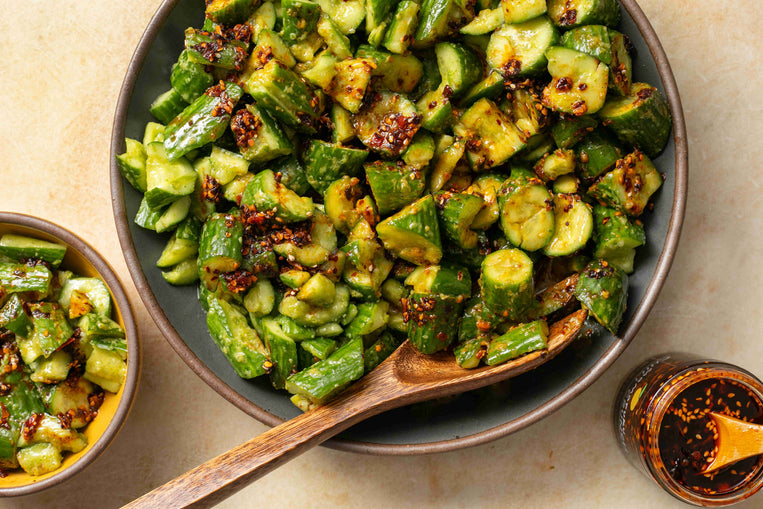smashed-chili-crunch-cucumber-salad
