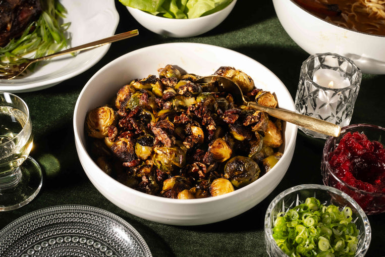sweet-spicy-roasted-brussels-sprouts