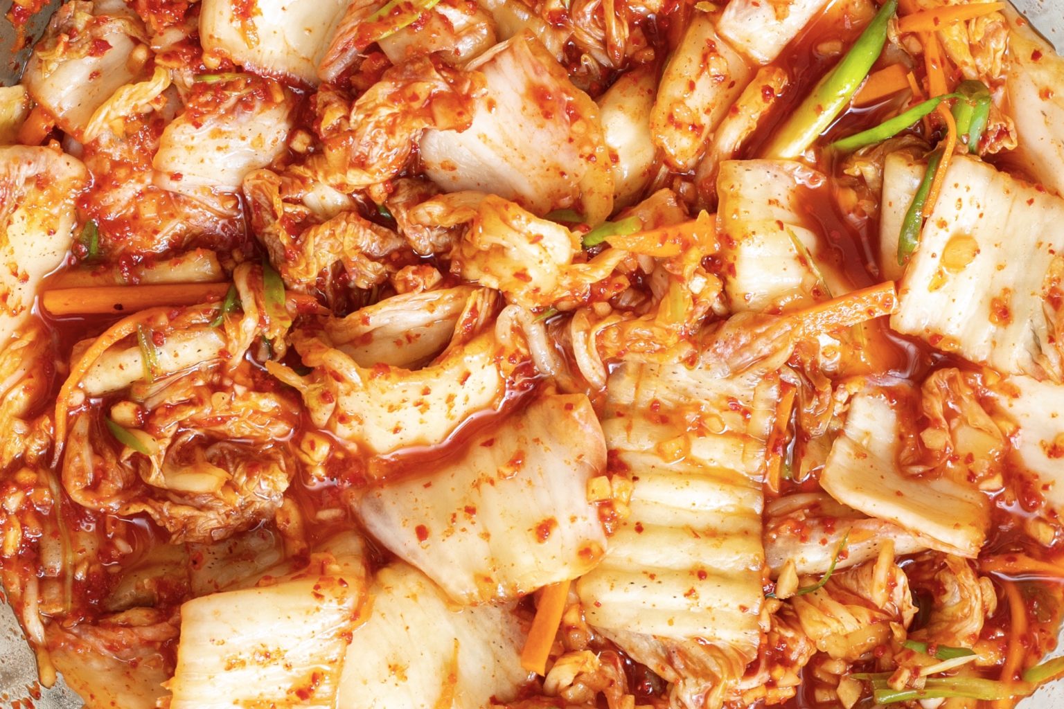 Recette de chou nappa mariné style kimchi
