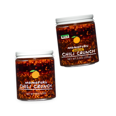 Chili Crunch + Mild Garlic Chili Crunch Duo