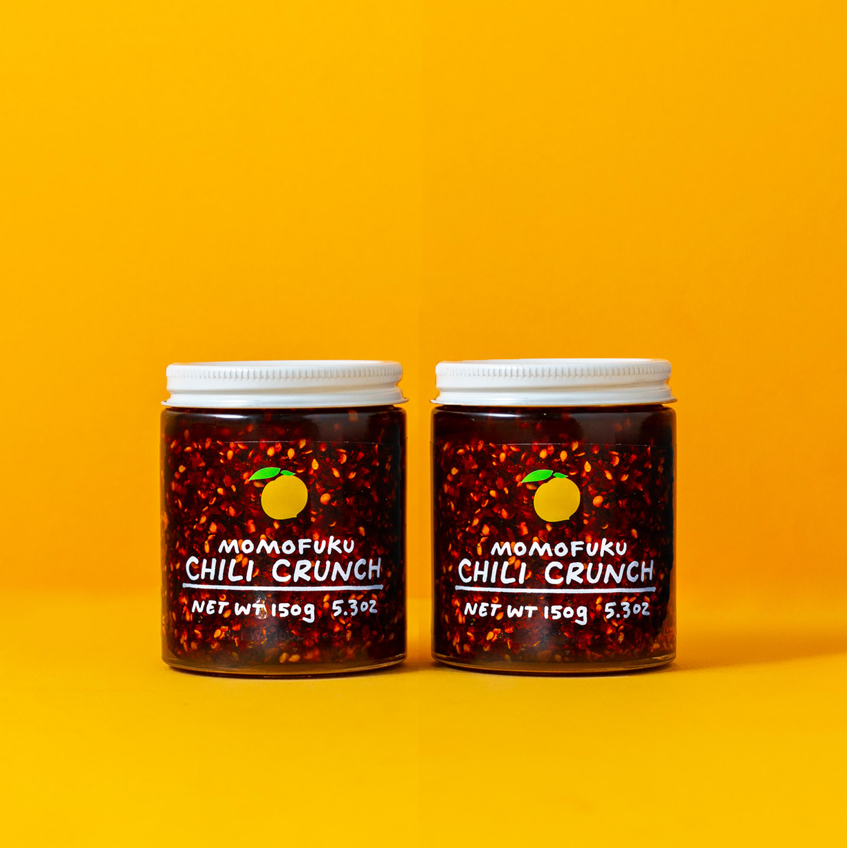 Two jars of Chili Crunch