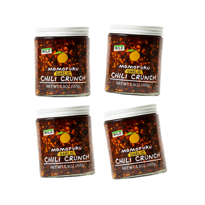 Mild Garlic Chili Crunch 4-Pack