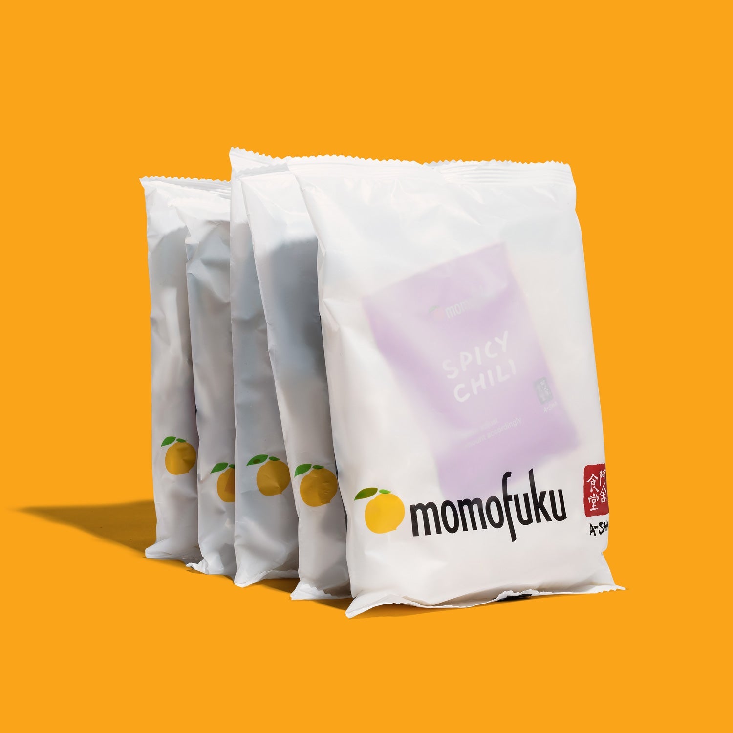 5 inner packs of spicy chili noodles