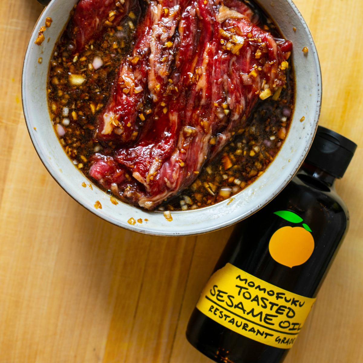 sweet sesame beef marinade