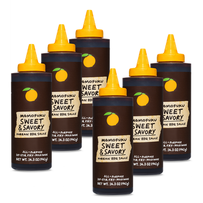 Sweet & Savory Korean BBQ Sauce 6-Pack