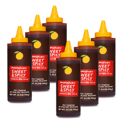Sweet & Spicy Korean BBQ Sauce 6-Pack