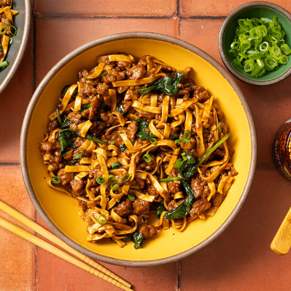 Image of Korean BBQ and noodles