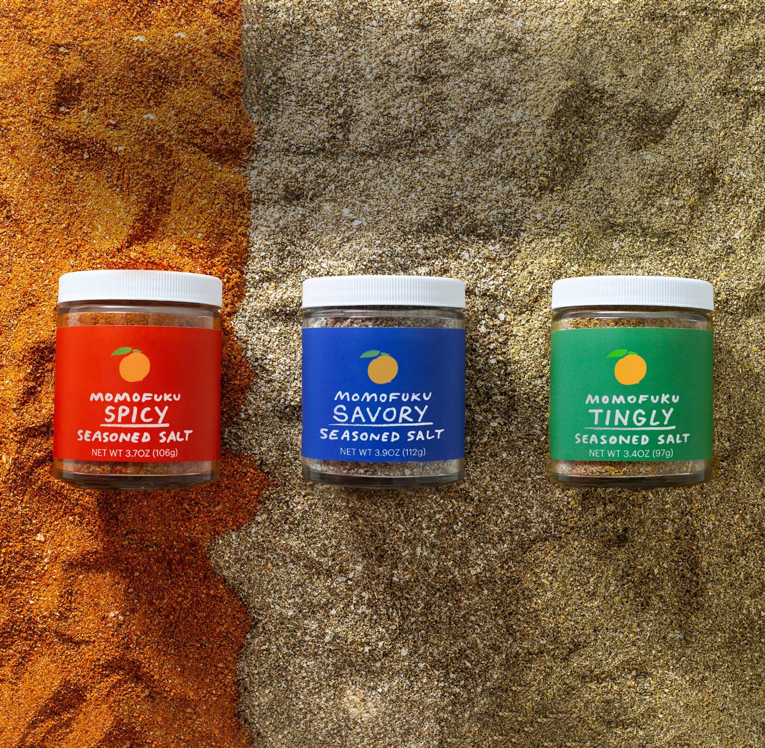 jars of seasoned salts