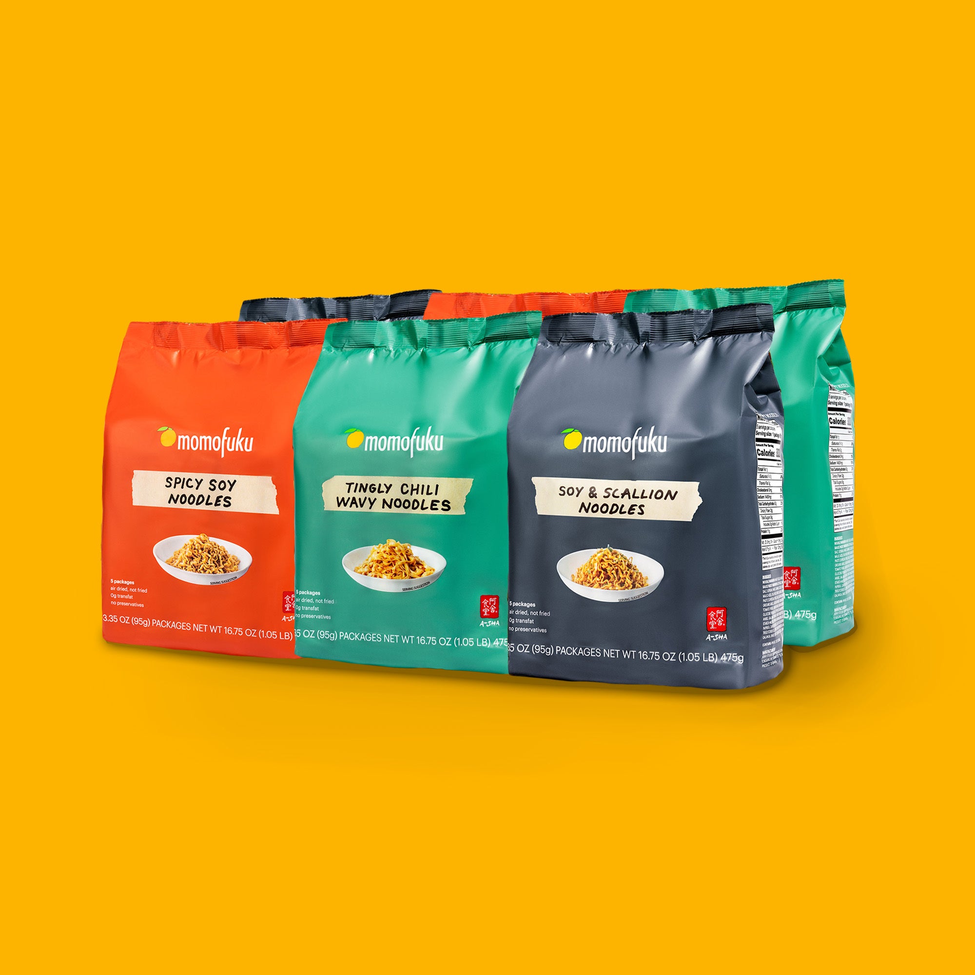 noodle variety pack | 30 servings